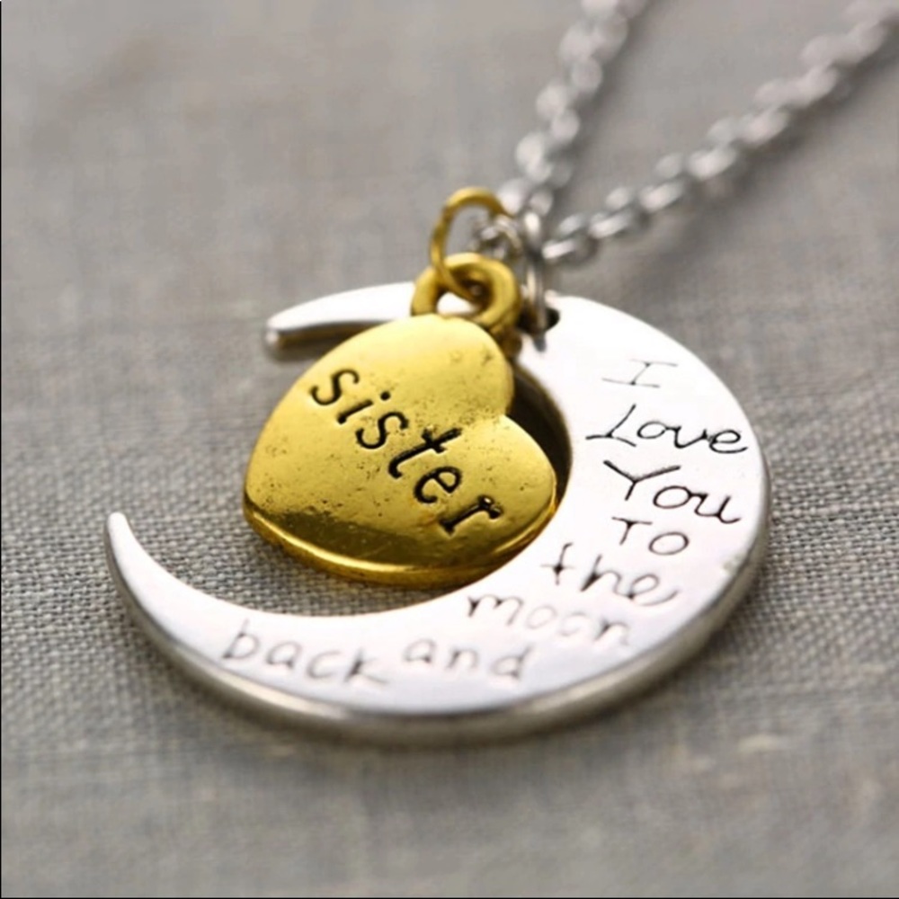 ❤️Sister necklace ❤️ - Picture 1 of 4